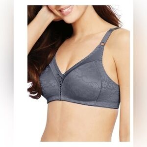 Bali classic support cool comfort back soothing adjustable no slip strap bra 34B